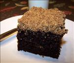 Chocolate Graham Streusel Cake