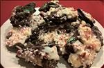 Cookie and Candy Cane Chocolate Bark