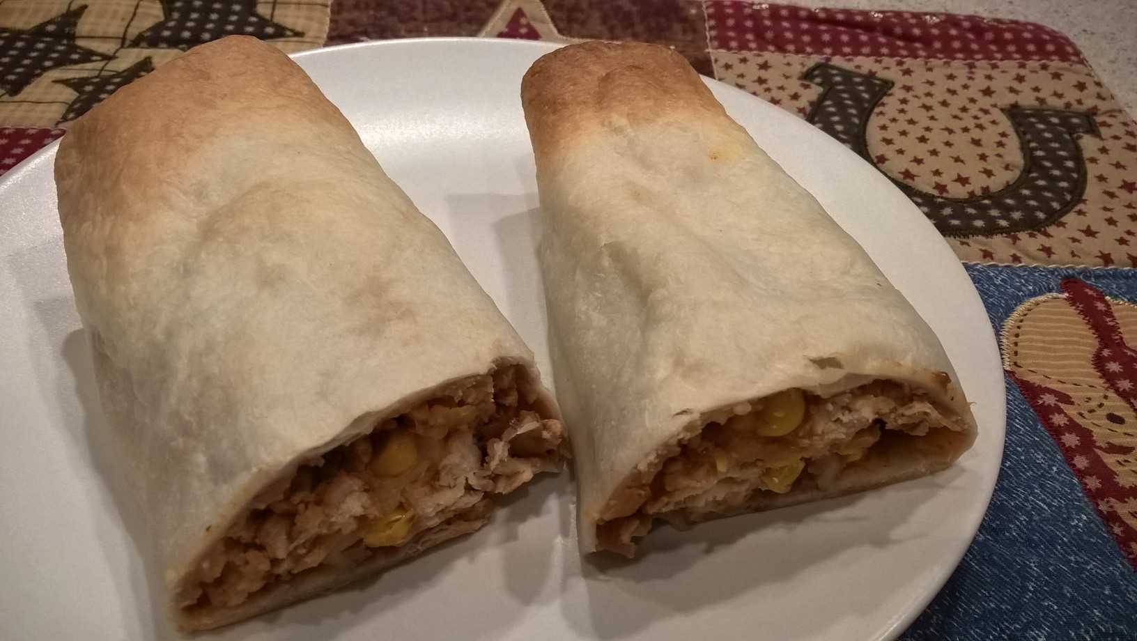 Chicken and Bean Chimichangas-image