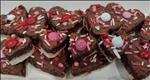 Triple Chocolate Valentine's Brownies