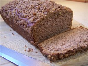 Banana Cinnamon Streusel Loaf