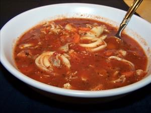 Turkey Tortellini Soup