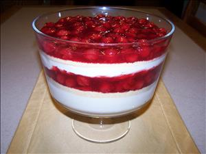 Cherry Cheesecake Trifle