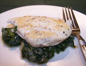 Spinach and Chicken Skillet