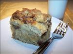 Crunchy White Chocolate Banana Coffee Cake