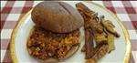 Barbecued Chicken on a Bun
