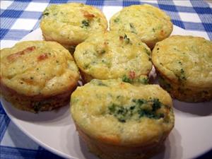 Broccoli Cornbread Muffins