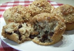 Oatmeal Chocolate Chip Muffins