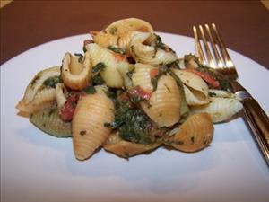 Tomato Spinach Shells