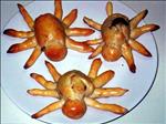 Peanut Butter & Jelly Filled Spiders