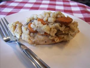 Slow Cooker Mushroom Barley Chicken