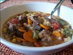 Slow Cooker Beef & Barley Soup