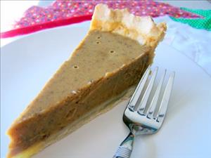 Sour Cream Pumpkin Pie