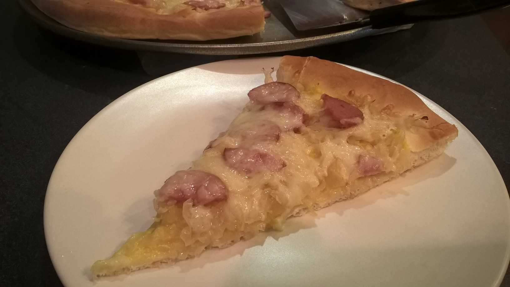 Sausage and Sauerkraut Pizza Anita's Tried & Heart Healthy Recipes