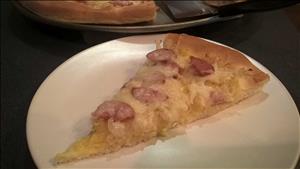 Sausage and Sauerkraut Pizza