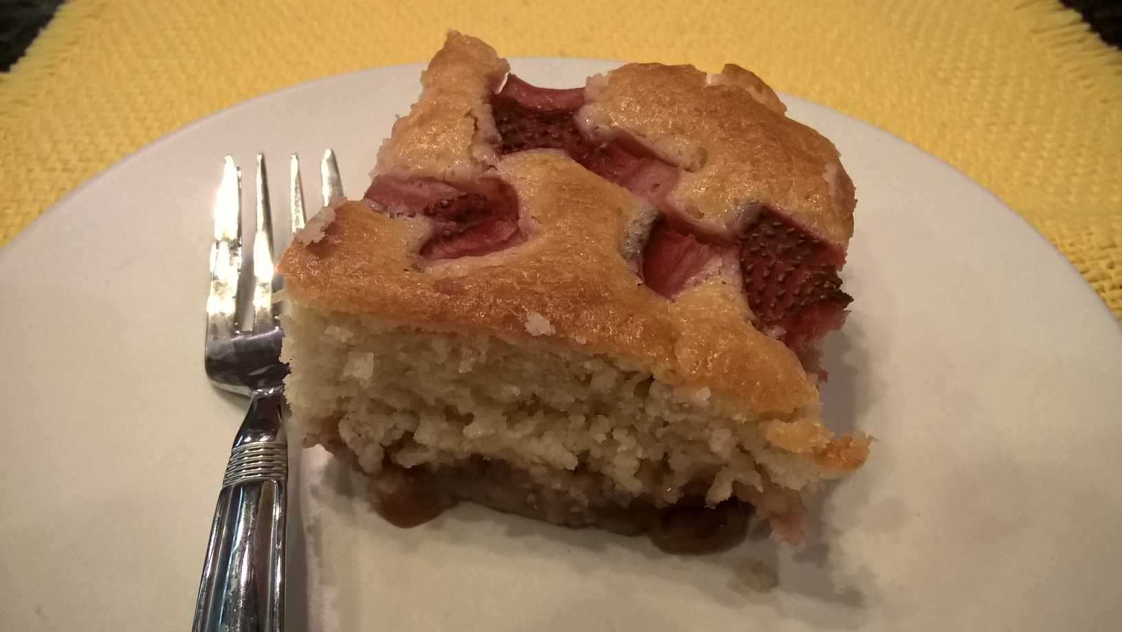 Strawberries and Cream Yogurt Cake Anita's Tried & Heart Healthy Recipes