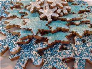 Gingerbread Snowflakes