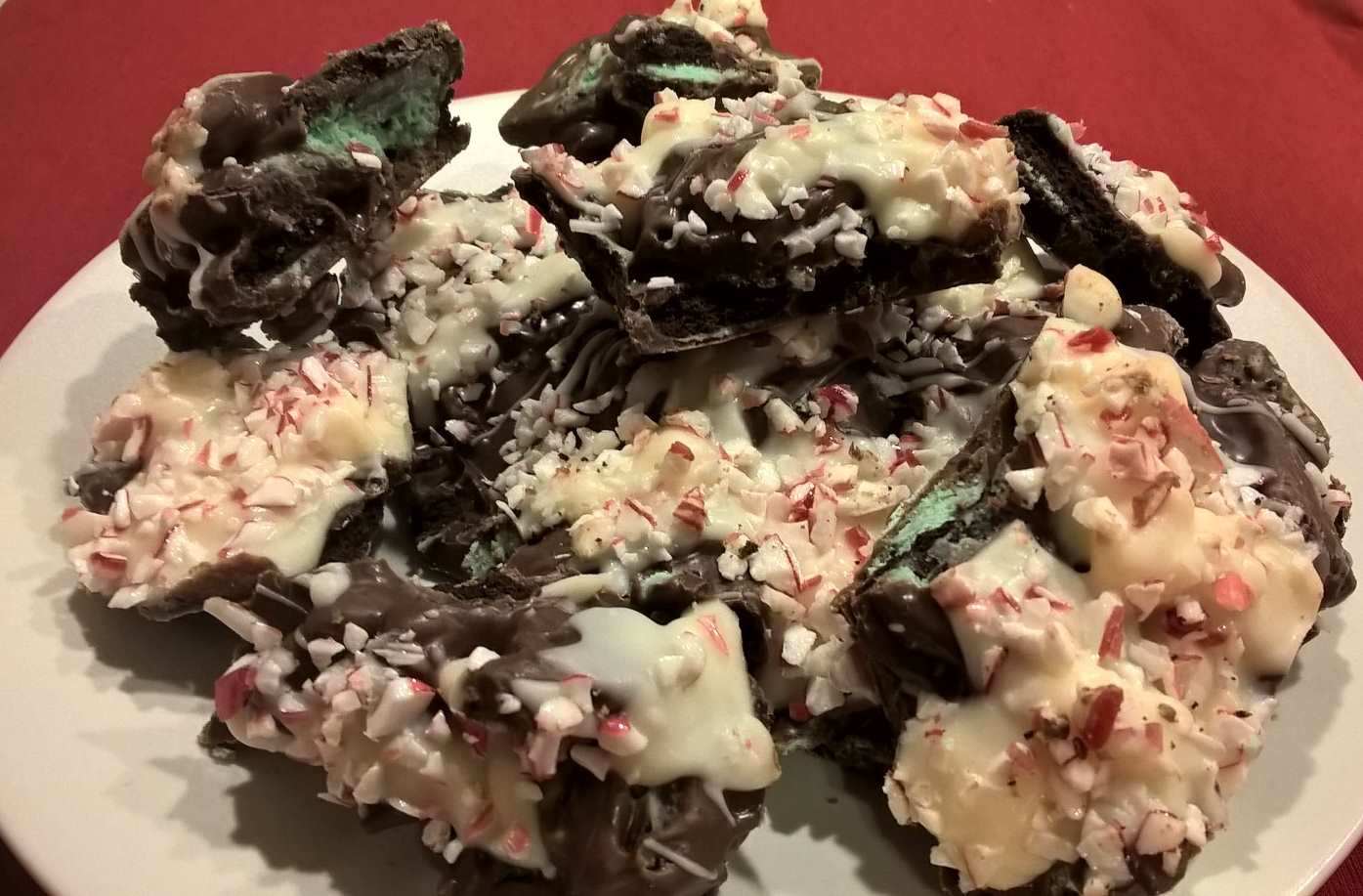 Cookie and Candy Cane Chocolate Bark | Anita's Tried & Heart Healthy Recipes