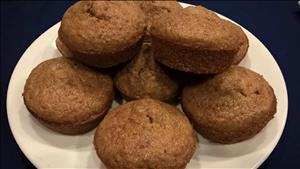 Fruitcake Bran Muffins