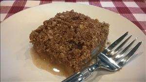 Apple Corn Bread Crisp