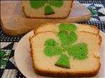 Shamrock Cutout Pound Cake