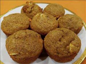 Wheat Germ, Banana & Pumpkin Seed Muffins