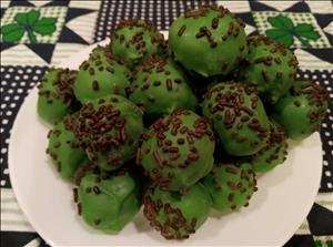 Cool Mint Cookie Balls