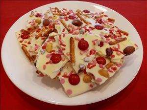 Valentine Chocolate Bark