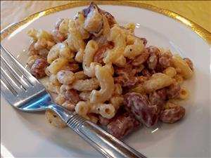 Three-Bean Macaroni Salad