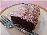 Fudgy Peppermint Cake