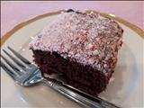 Fudgy Peppermint Cake