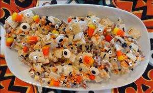 Halloween Cereal Bark