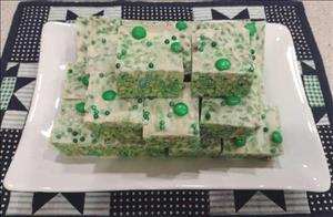 Luck of the Irish Crispy Treats