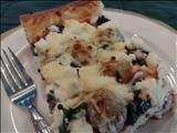 Meatball, Spinach, Ricotta Pizza