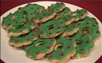 Butter Cookie Wreaths