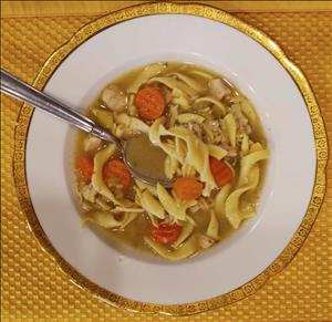 Hearty Turkey Noodle Soup