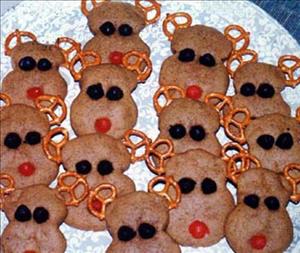 Gingerbread Reindeer Cookies