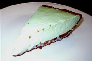 Lucky Mint Cheesecake