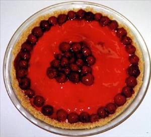 No Bake Cherry Cheese Pie