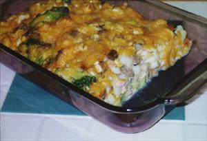 Holiday Turkey & Cheese Bake