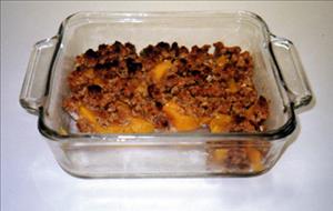 Peach Oat Crisp