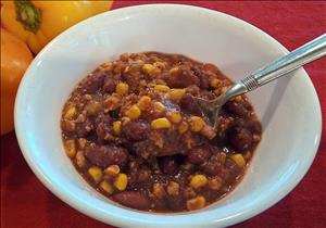 Slow Cooker Corn Chili