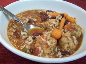 Hearty Meatball Soup