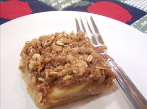 Microwave Apple Crisp