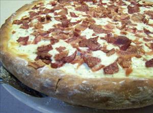 Bacon & Cheese Breakfast Pizza