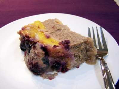 Blueberry Peach Cobbler | Anita's Tried & Heart Healthy Recipes