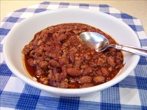 Slow Cooker Hearty Chicken & Bean Chili