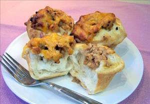 Barbecue Chicken Cups